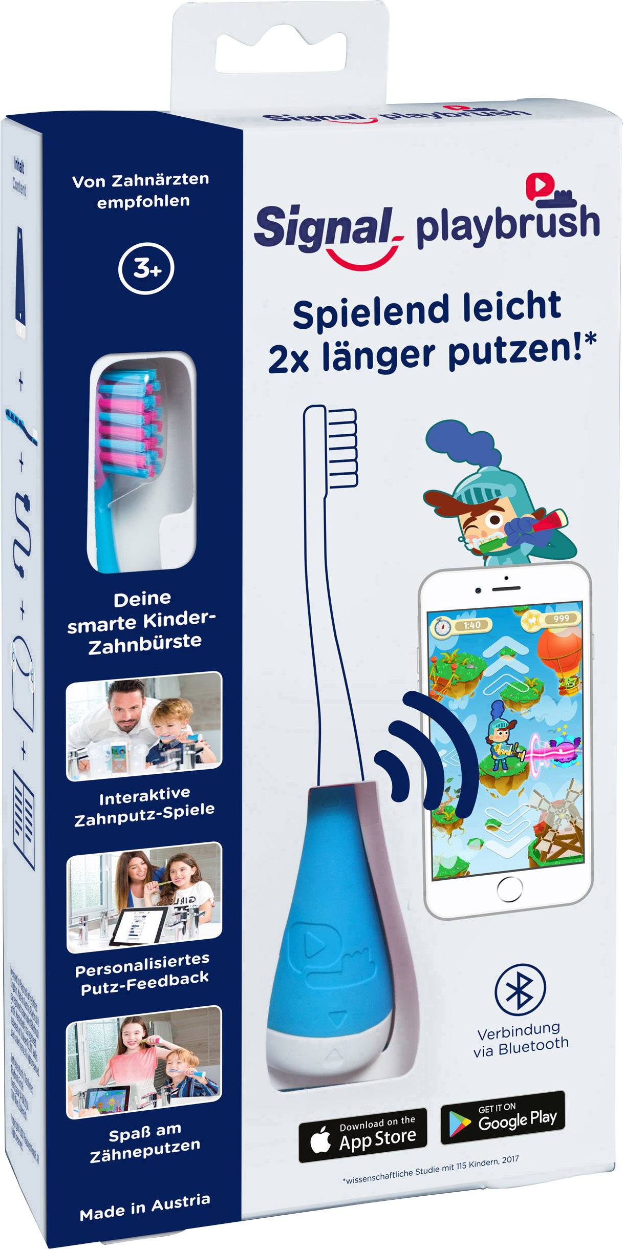 Signal Playbrush Smart Zahnbürstenaufsatz Blau