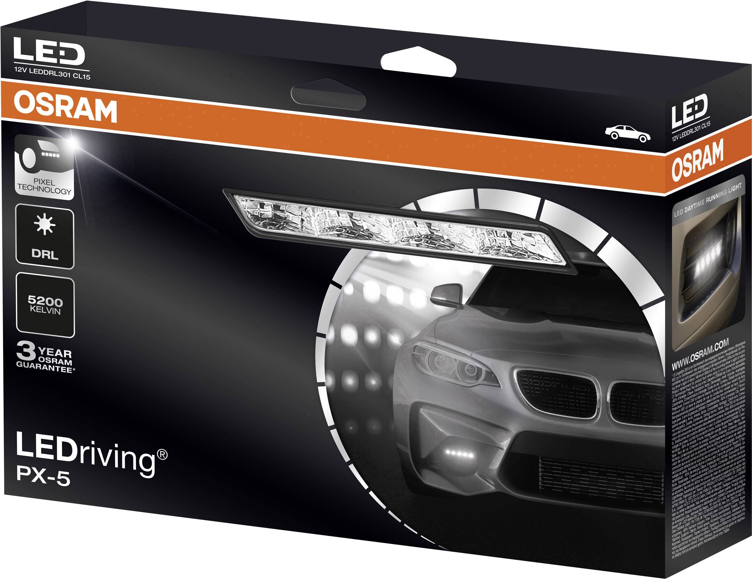 OSRAM LEDDRL301 CL15 LEDriving® PX-5 Feu diurne LED (l x H x P) 160 x 23 x 30 mm