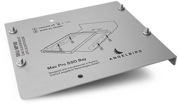 Angelbird Mac Pro SSD Bay SSD Upgrade Modul Anzahl Festplatten (max.): 1 x