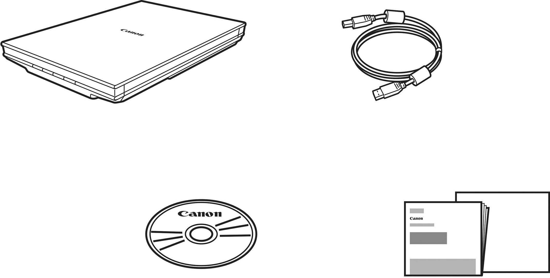 Canon LiDE 300 Scanner à plat A4 2400 x 2400 dpi USB documents, photos