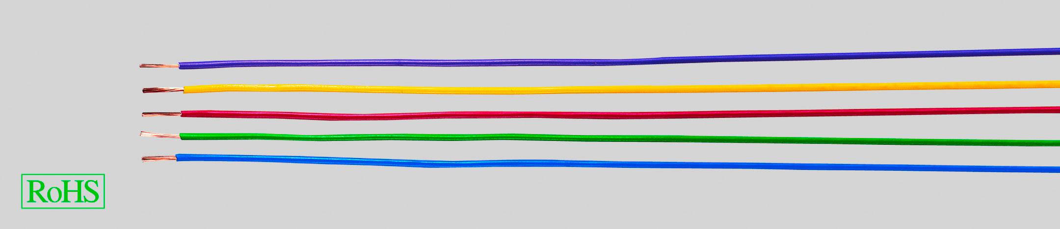 Helukabel 29380 Conducteur individuel H05V-K 1 x 0.50 mm² marron, blanc 100 m