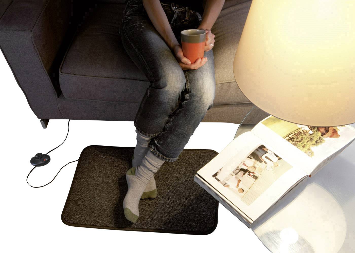 Tapis chauffant Arnold Rak Heat Master® 611257-A (L x l x H) 60 x 40 x 1.5 cm anthracite