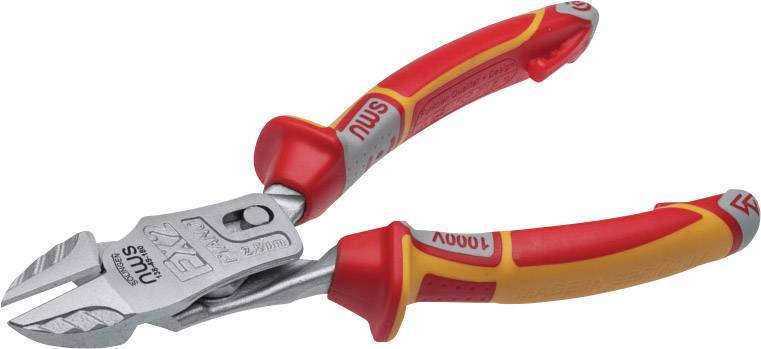 NWS 138-49-VDE-180 VDE Pince coupante diagonale à forte démultiplication 180 mm