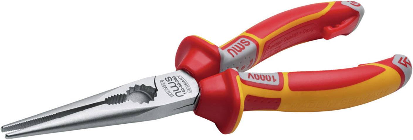 NWS 140-49-VDE-170 VDE Pince plate à becs ronds 170 mm