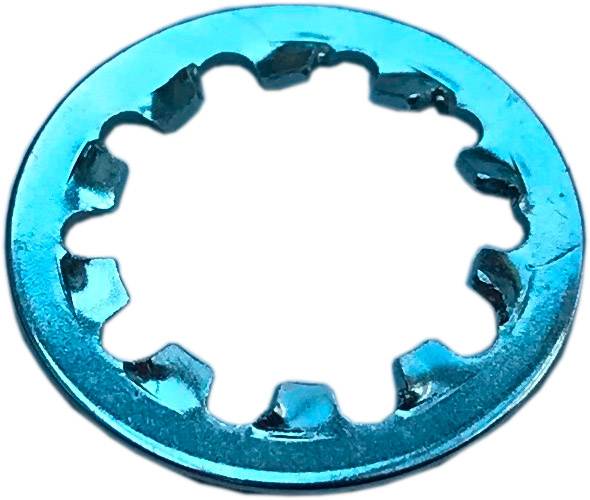 OMEG ZAHNSCHEIBE-10-OMEG-ZINK Écrou de fixation métal