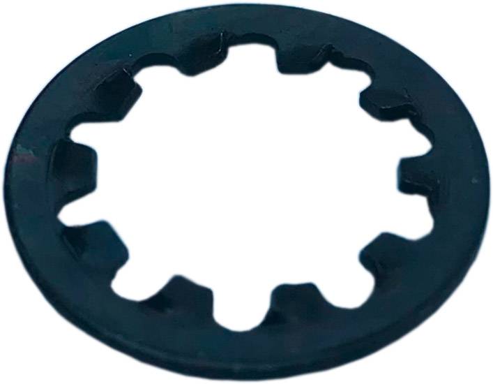 OMEG ZAHNSCHEIBE-M10-OMEG-BK Écrou de fixation noir