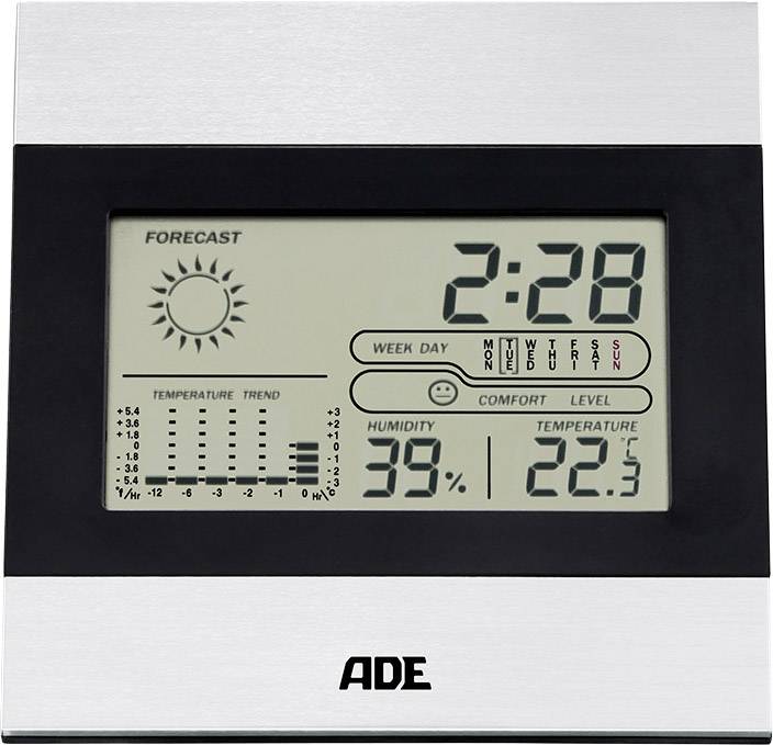 Station météo radiopilotée ADE WS 1815