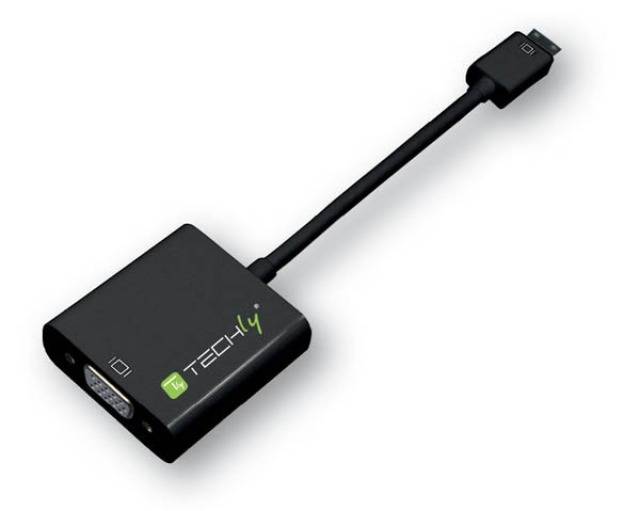TECHly AV Convertisseur IDATA-HDMI-VGA4 [HDMI - VGA]