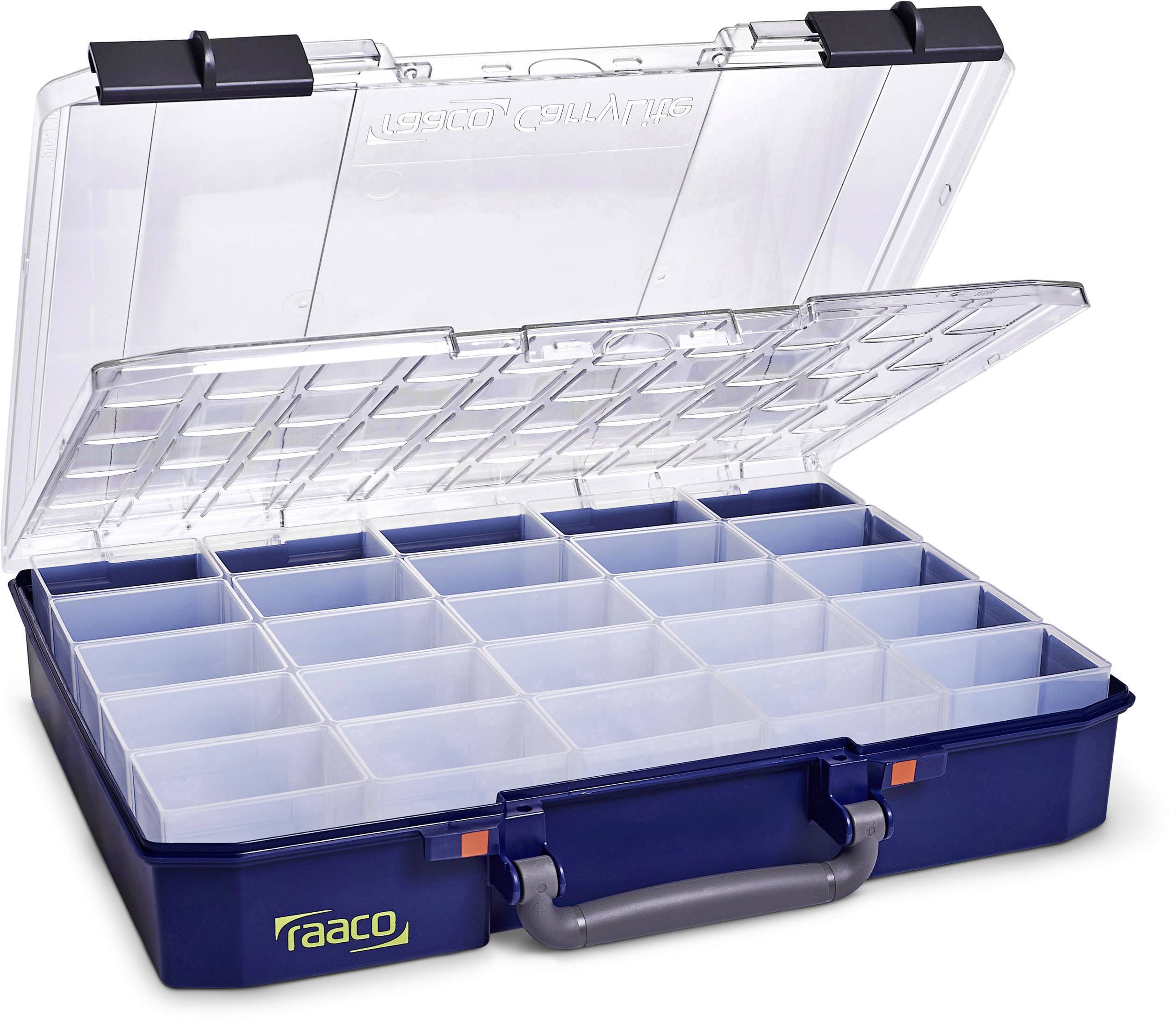 raaco CarryLite 80 5x10-25 DLU Coffret de rangement Nombre de compartiments: 25 Contenu 1 pc(s)