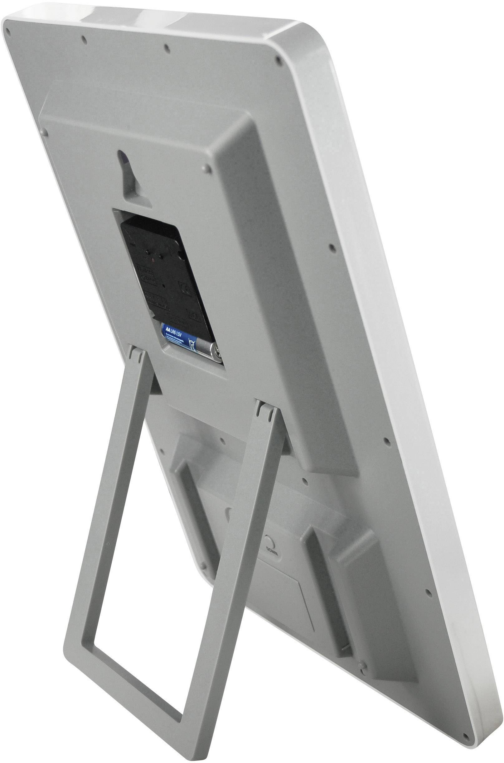 Geemarc VISO50_WH_VDE radiopiloté(e) Horloge murale blanc