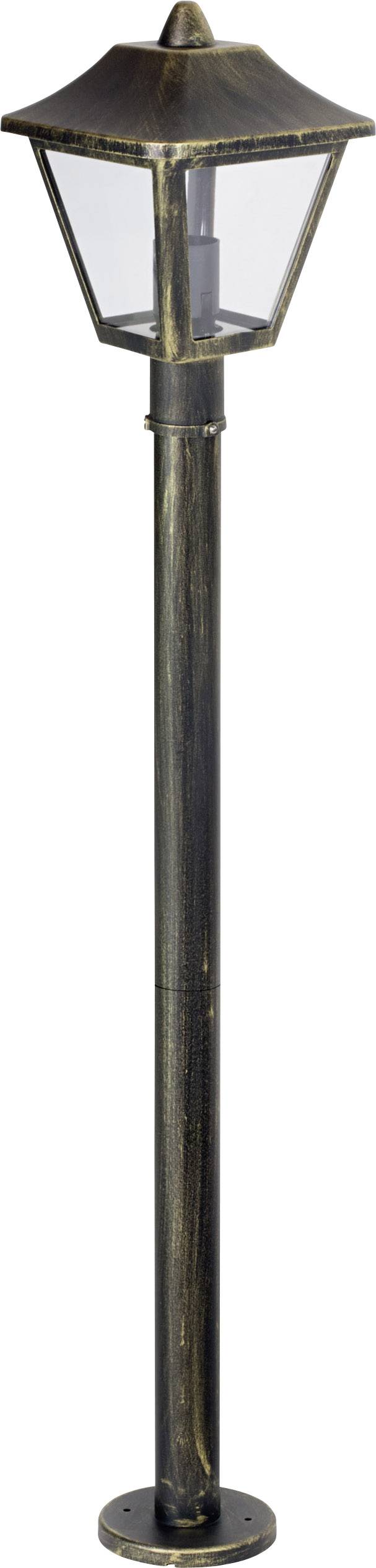 Lampadaire extérieur 1x E27 sans ampoule LEDVANCE Endura Classic Traditional 4058075206380 noir, or 1 pc(s)