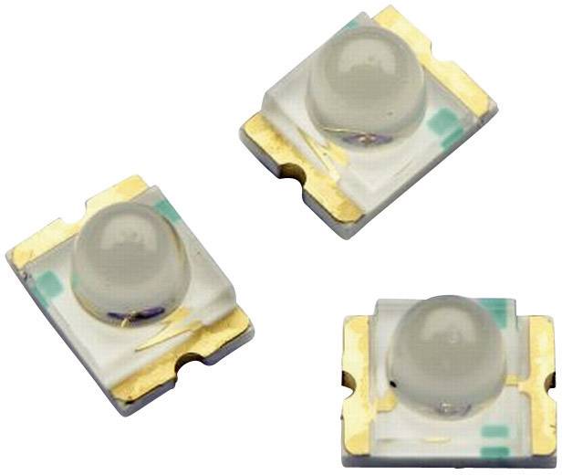 LED subminiature avec lentille forme spéciale bleu 650 mcd 15 ° 20 mA 3.2 V Broadcom ASMT-BB20-NS000