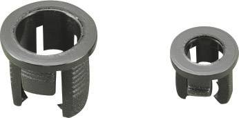 Support de LED TRU COMPONENTS TC-PCL-5A203 1593487 Polyamide 6.6 Adapté pour (LED) LED 5 mm Snap-In