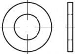 Rondelle 1479 acier 100 pc(s) TOOLCRAFT TO-5441739