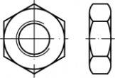 TOOLCRAFT TO-5443992 Écrou hexagonal 25 mm 83936 acier 100 pc(s)