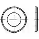 Rondelle laiton 50 pc(s) TOOLCRAFT TO-5447220 Rondelle laiton 50 pc(s) TOOLCRAFT TO-5447220
