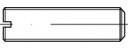 TOOLCRAFT TO-5448054 Vis sans tête M8 10 mm laiton 100 pc(s)