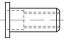 TOOLCRAFT TO-5455152 Ecrou à sertir en aveugle M5 500 pc(s)