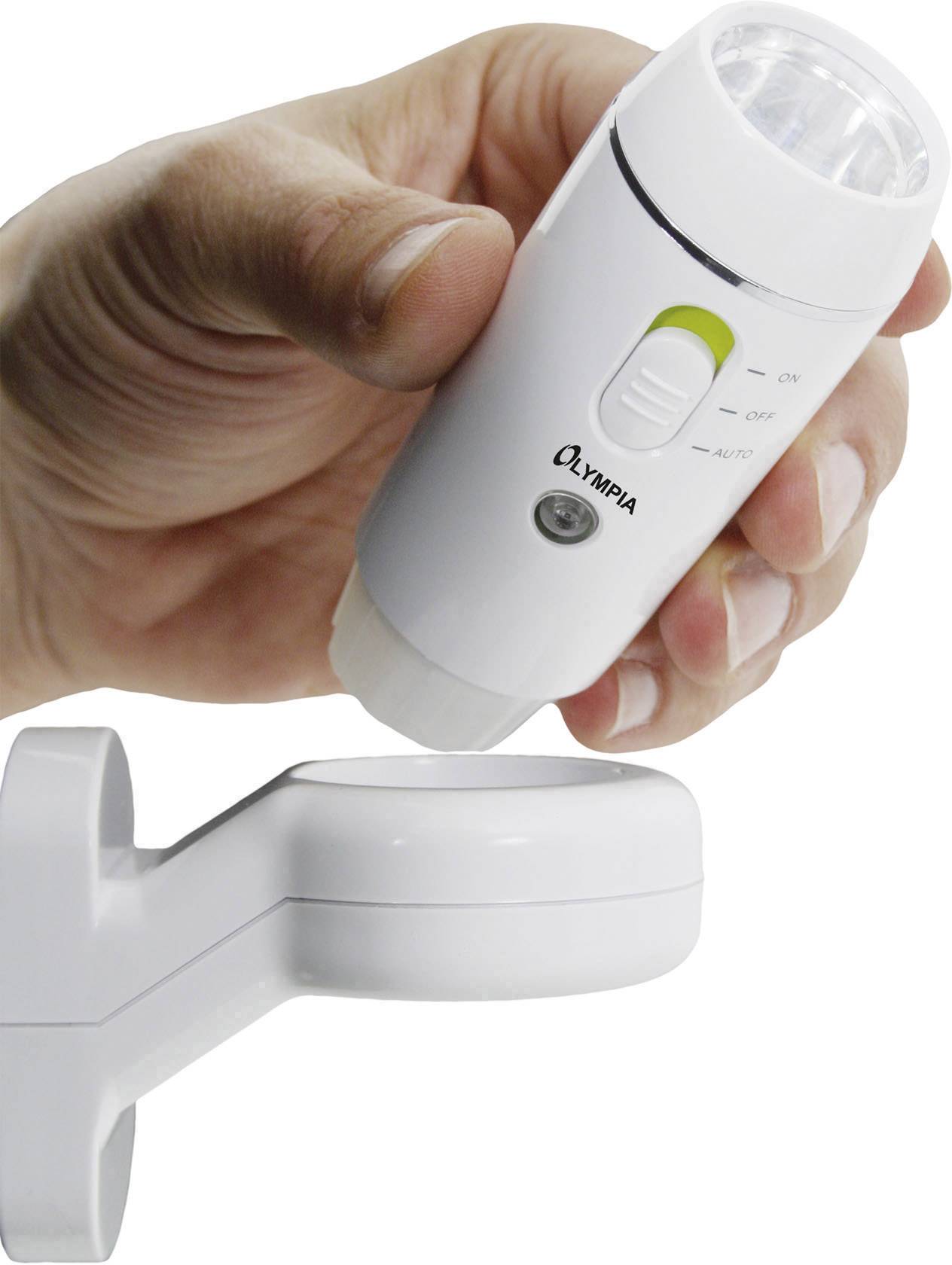 Mini lampe de poche Olympia NL 300 5742 LED avec fonction veilleuse, avec fonction d'éclairage d'urgence