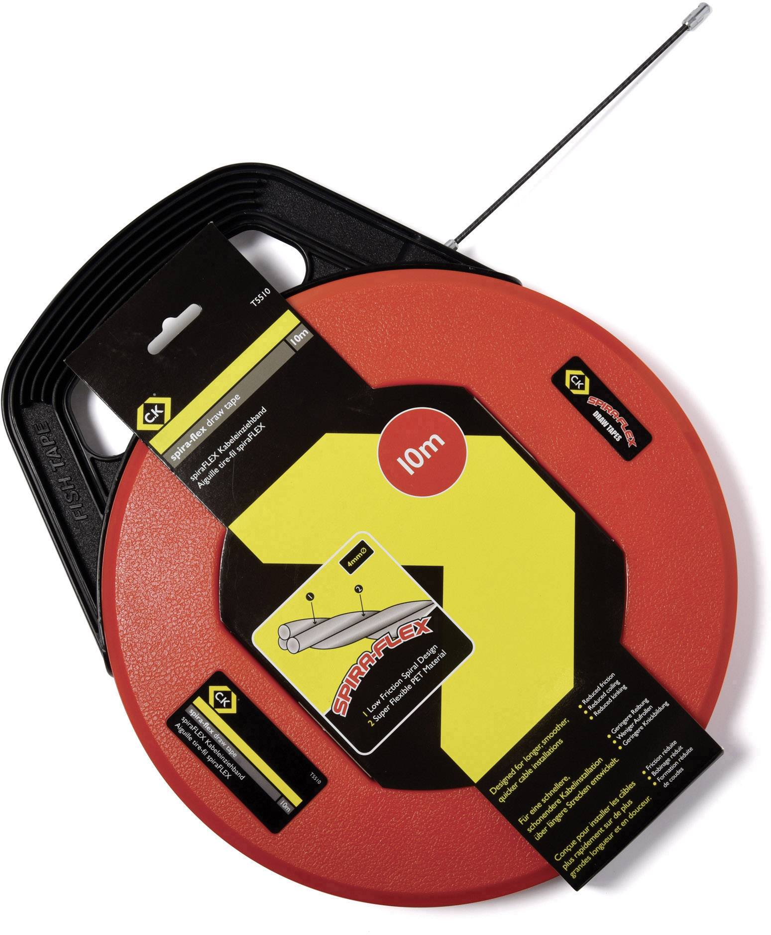 Bande rétractable SPIRA-FLEX, 10 m T5510 C.K 1 pc(s)