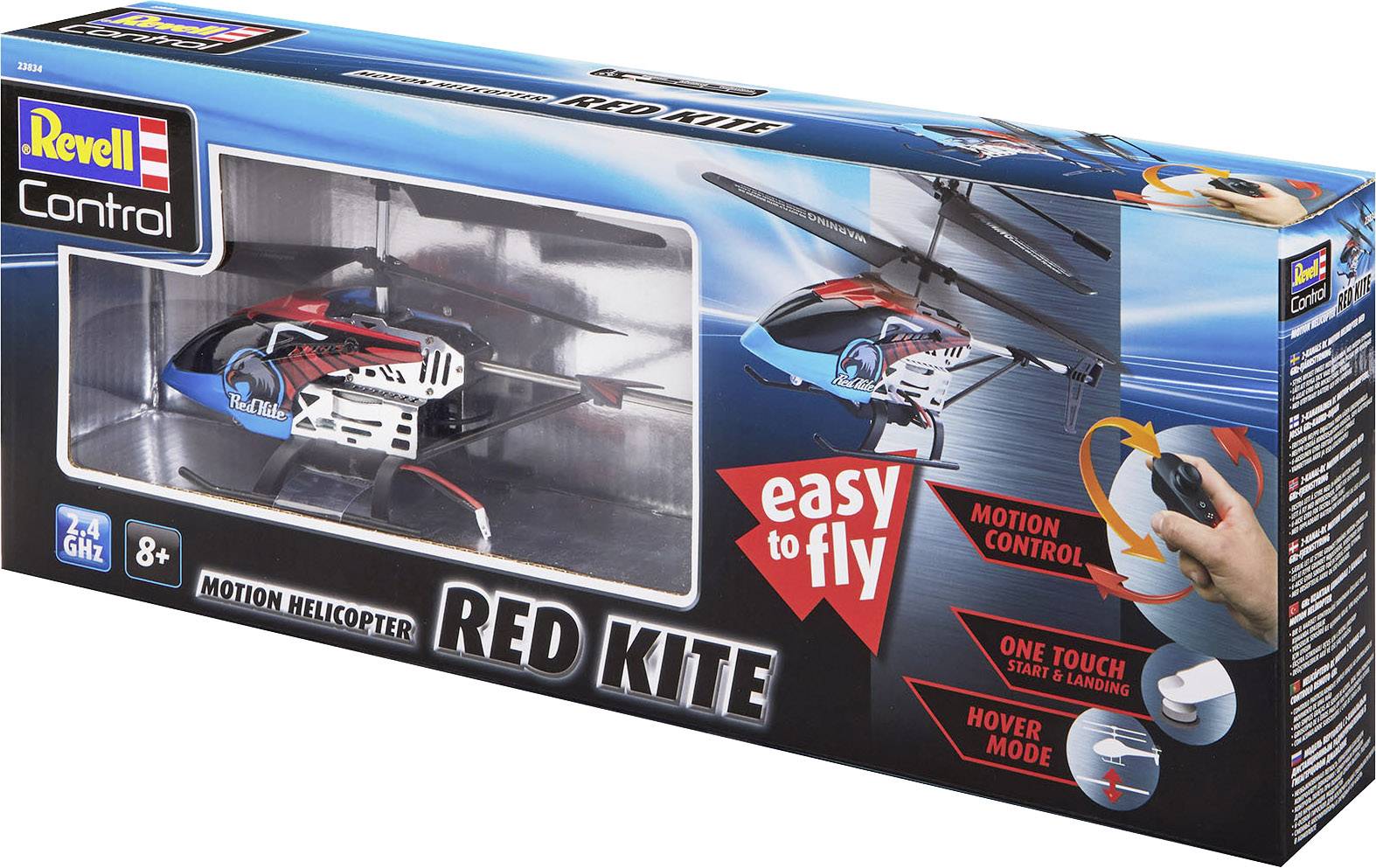 Revell Control RED KITE Hélicoptère RC débutant prêt à fonctionner (RtR)