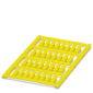 Phoenix Contact 0831205 UCT-WMCO 2,9 (18X4) YE Marqueur de câble Type de montage: à clipser Surface de marquage: 18 x 4 mm jaune