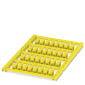 Phoenix Contact 0831206 UCT-WMCO 3,5 (12X4) YE Marqueur de câble Type de montage: à clipser Surface de marquage: 12 x 4 mm jaune