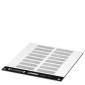 Phoenix Contact 0831654 LS-EMSP-V4A (50X15) Marquage pour appareils Type de montage: à visser, à riveter Surface de marquage