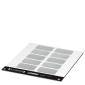 Phoenix Contact 0831655 LS-EMSP-V4A (50X30) Marquage pour appareils Type de montage: à visser, à riveter Surface de marquage
