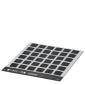 Phoenix Contact 1027217 LS-EMLP-AL (22X22) BK Marquage pour appareils Type de montage: à coller Surface de marquage: 22 x 22 mm