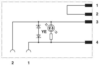 Connecteur de vanne SAC-4P-MS/A-1L-Z D SCO 1458583 Phoenix Contact Contenu: 1 pc(s)