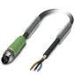Connecteur confectionné pour capteurs/actionneurs Phoenix Contact SAC-3P-M 8MS/ 3,0-PUR SH 1521527 3.00 m Nombre de pôles: 3