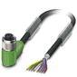 Câble de raccordement Phoenix Contact SAC-8P- 3,0-PUR/M12FR SH 1522927 3.00 m Nombre de pôles: 8 1 pc(s)