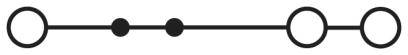 Phoenix Contact 3037407 Borne de passage 6.2 mm ressort de traction noir 50 pc(s)