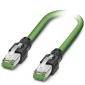 Phoenix Contact 1406407 RJ45 Câble réseau, câble patch S/FTP 15.00 m vert 1 pc(s)