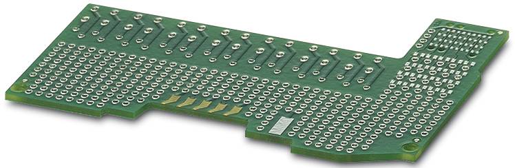Une carte électronique verte avec de nombreux points de soudure et connexions électroniques. Essentielle pour les circuits électroniques.