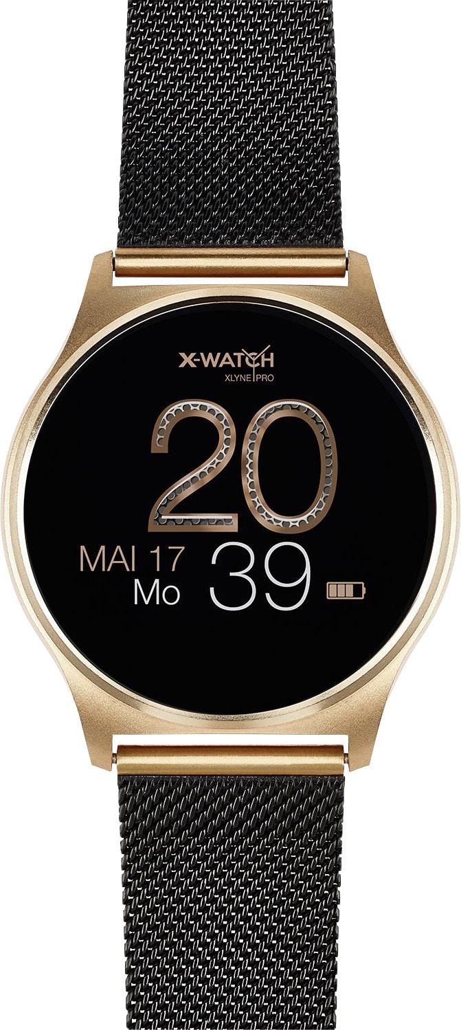 X-WATCH Joli XW PRO Montre connectée noir