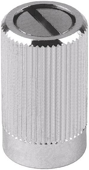 Tête de bouton rotatif Mentor 487.4 chrome (Ø x H) 8 mm x 14 mm