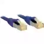 LINDY 47277 RJ45 Câble réseau, câble patch CAT 6a (câble brut CAT 7) S/FTP 1.00 m bleu avec cliquet d'encastrement 1 pc(s) LINDY 47277 RJ45 Câble réseau, câble patch CAT 6a (câble brut CAT 7) S/FTP 1.00 m bleu avec cliquet d'encastrement 1 pc(s)