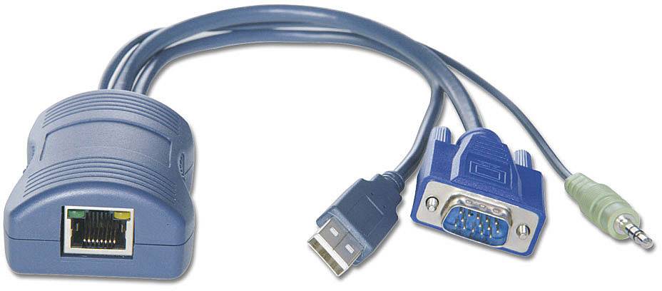 Système de contrôle KVM LINDY LINDY MC5 CA Modul USB, VGA und Audio 39354 1 pc(s)