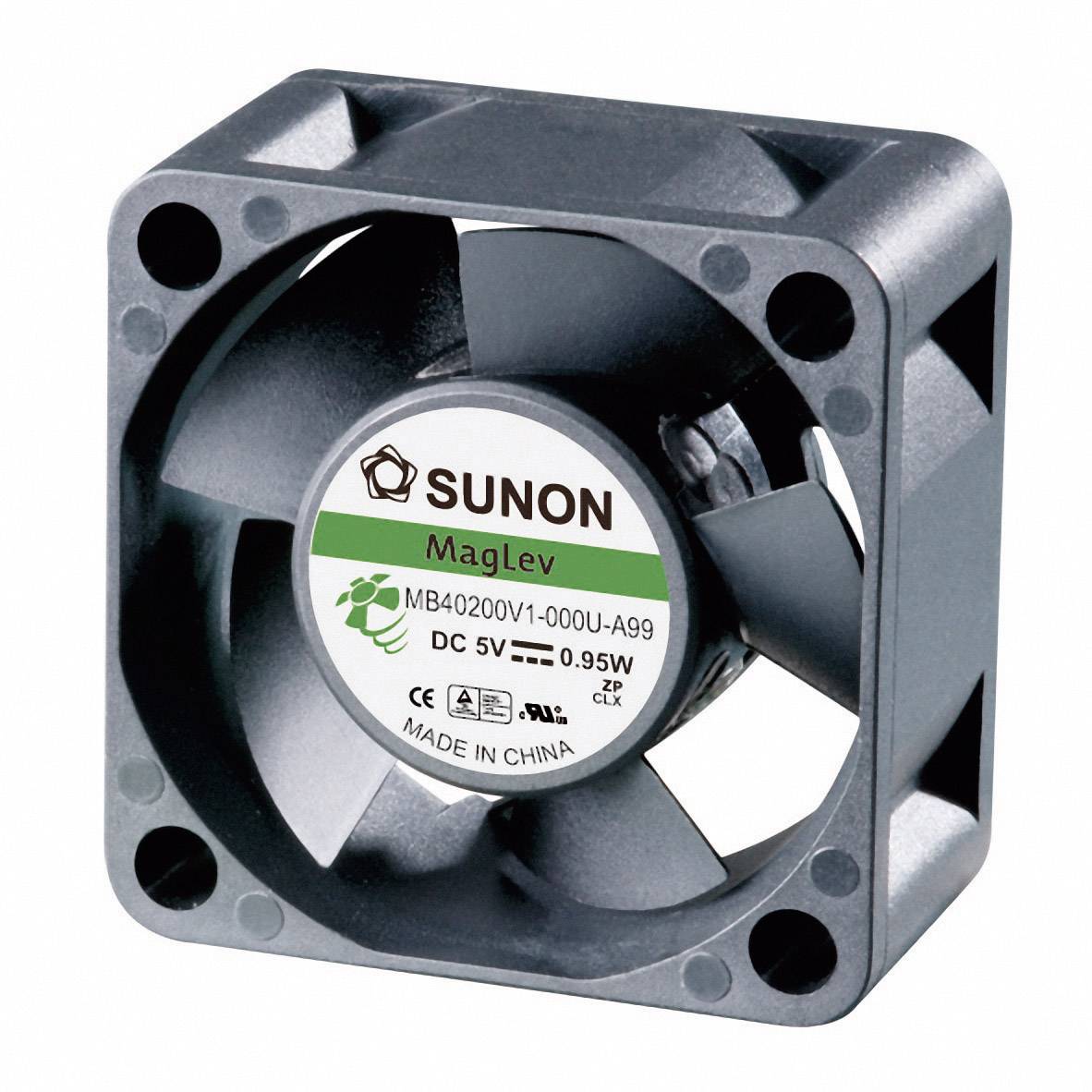 Sunon MF40200V2-1000U-A99 Ventilateur axial 5 V/DC 13.08 m³/h (L x l x H) 40 x 40 x 20 mm