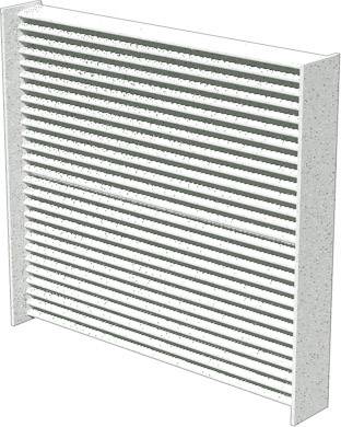 Textile filtrant Weidmüller FF-FIMT 2X 55 2556670000 (l x H) 116 mm x 108 mm 5 pc(s)