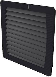 Filtre d'échappement Weidmüller EF 30 54 BK 2557140000 (l x H x P) 202 x 202 x 40 mm 1 pc(s)