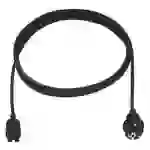 Bachmann 372.174 alimentation Câble de raccordement noir 2.00 m Bachmann 372.174 alimentation Câble de raccordement noir 2.00 m