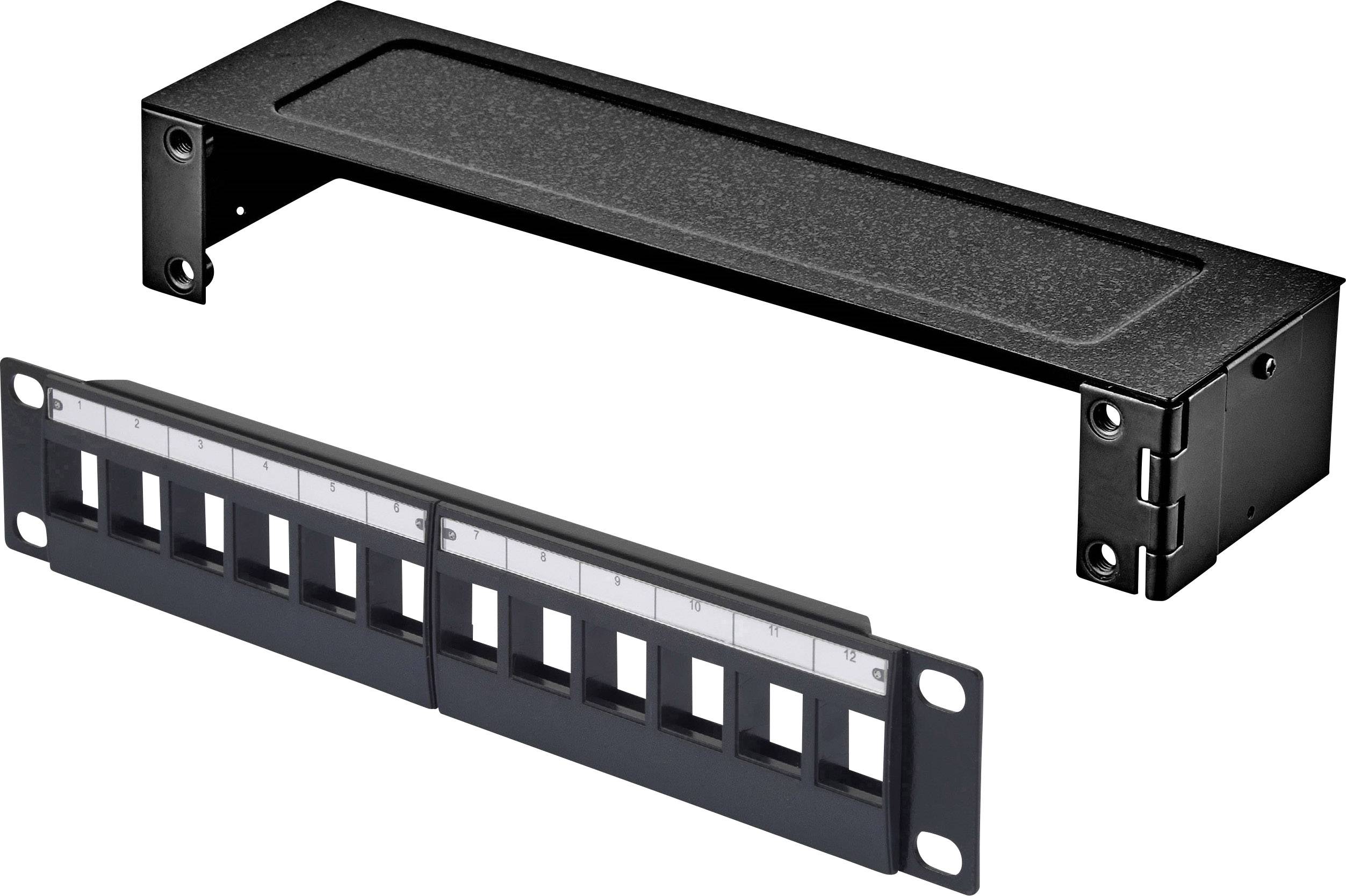 Box de brassage Renkforce KS10 12 ports CAT 6a 1 UH