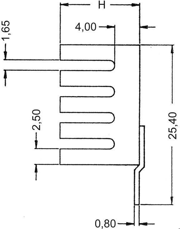 ASSMANN WSW V7237B V7237B Dissipateur thermique 24 K/W (L x l x H) 19.05 x 13.21 x 9.53 mm TO-220