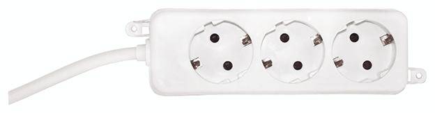 Multiprise Bachmann 387.275S blanc contact de protection 1 pc(s)