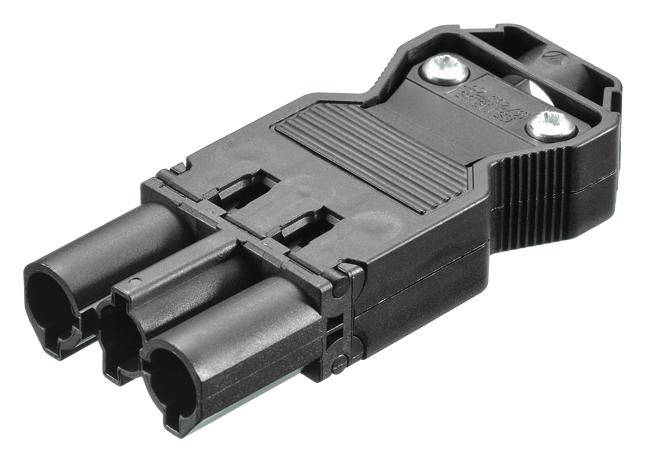 Bachmann 375.504 Connecteur mâle noir