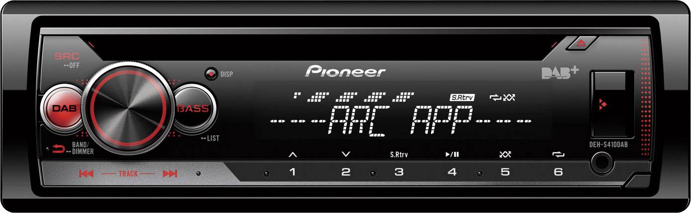 Pioneer DEH-S410DAB Autoradio tuner DAB+