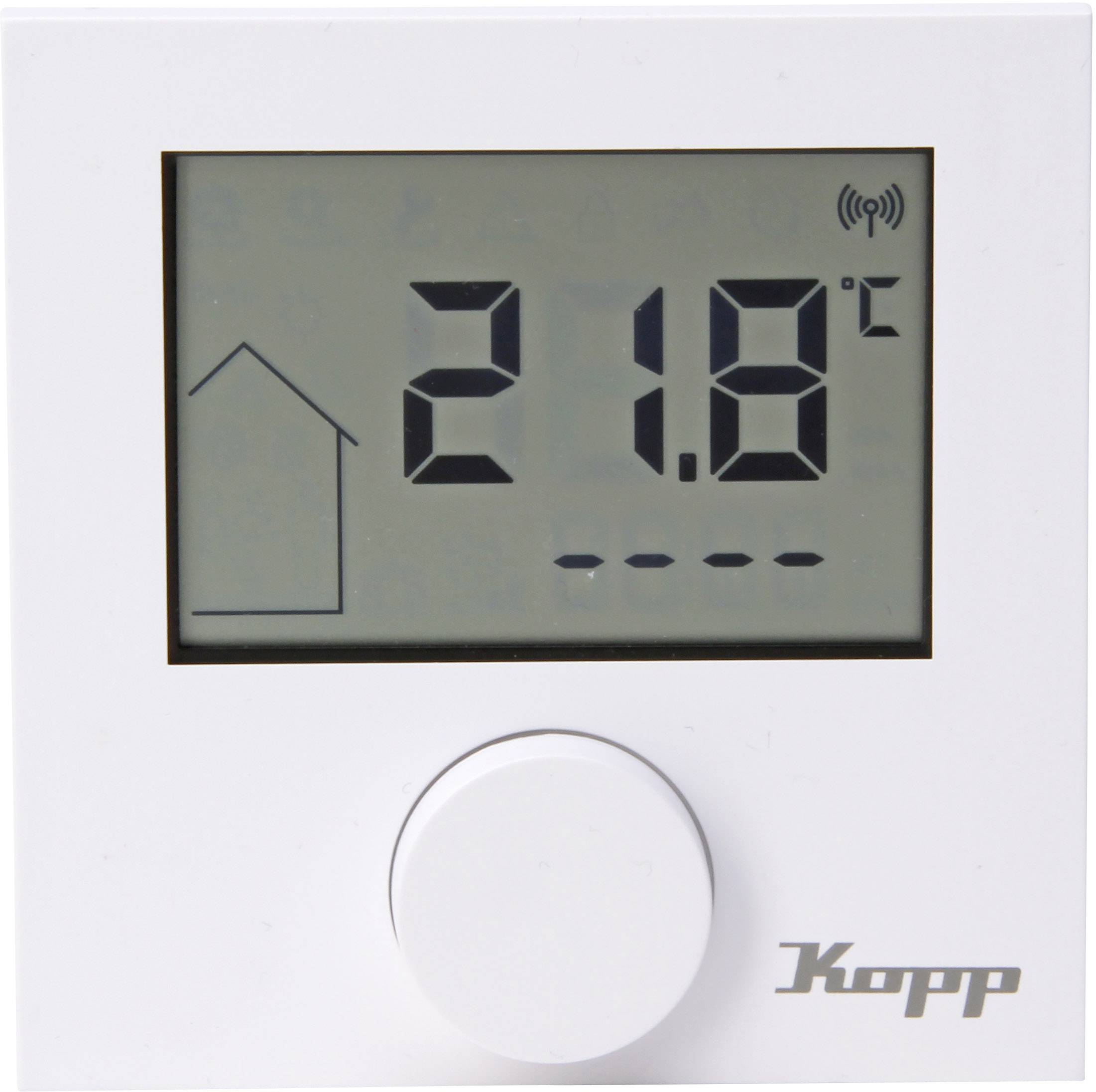 Kopp Free Control Thermostat blanc pur (RAL 9010)